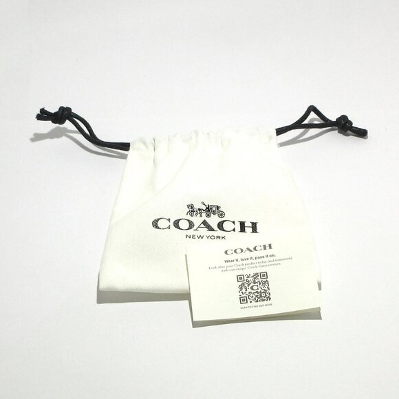 Auth COACH Mini Handbag Charm Chain Link Bracelet - Gold Hardware Bracelet - Picture 6 of 6